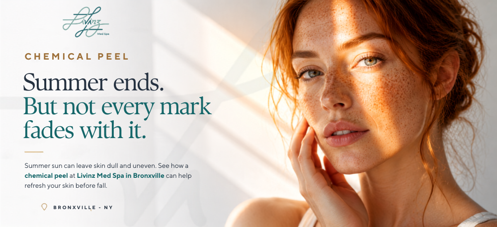 The Best Chemical Peel to Reverse Summer Sun Damage in Bronxville, NY
